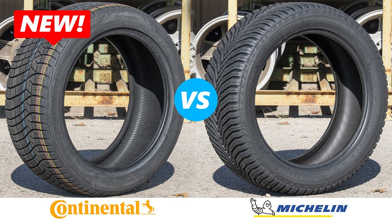 Continental kontra Michelin &ndash; kto produkuje NAJLEPSZE opony całoroczne?