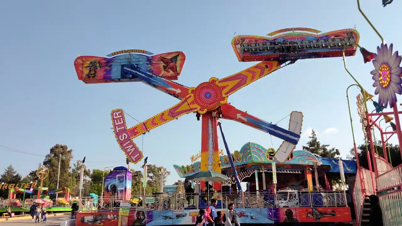 La llegada del TWISTER a PUEBLA (Parque Móvil) por primera vez en los fuertes .