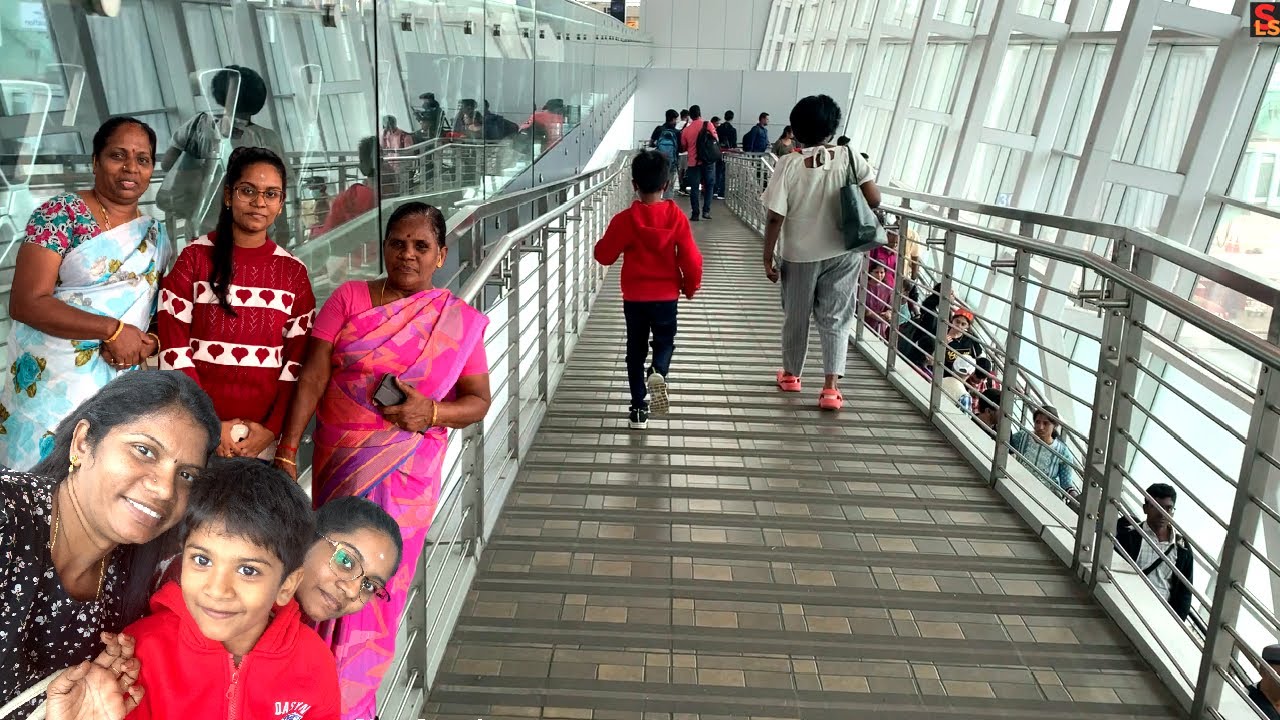 சிங்கப்பூருக்கு வந்துட்டோம் | இந்தியாவிலுருந்து சிங்கப்பூருக்கு   2022 | India - Singapore Airport