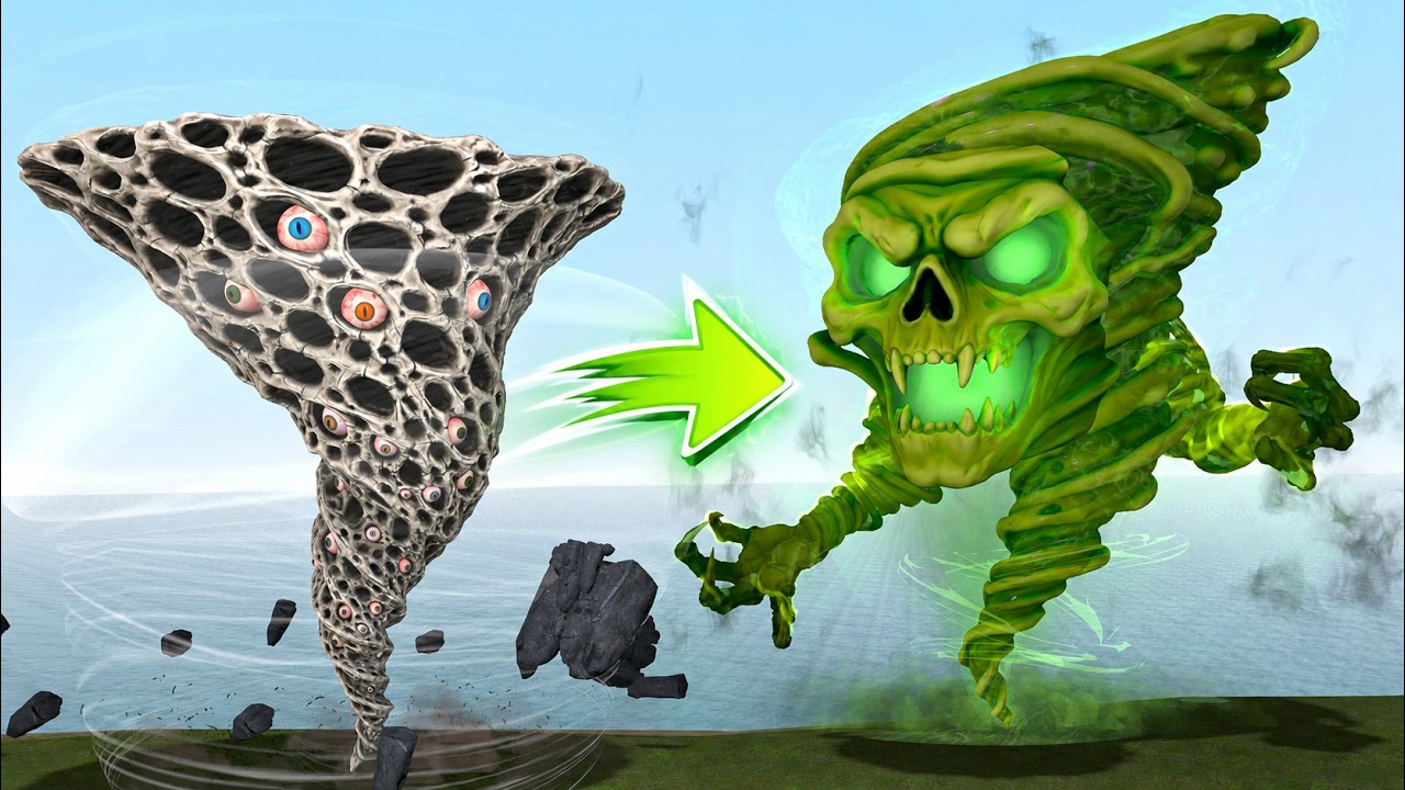 WHAT IF THE LIVING STORM BECAME TOXIC?! &mdash; Tornado Trypophobia in Garry's Mod