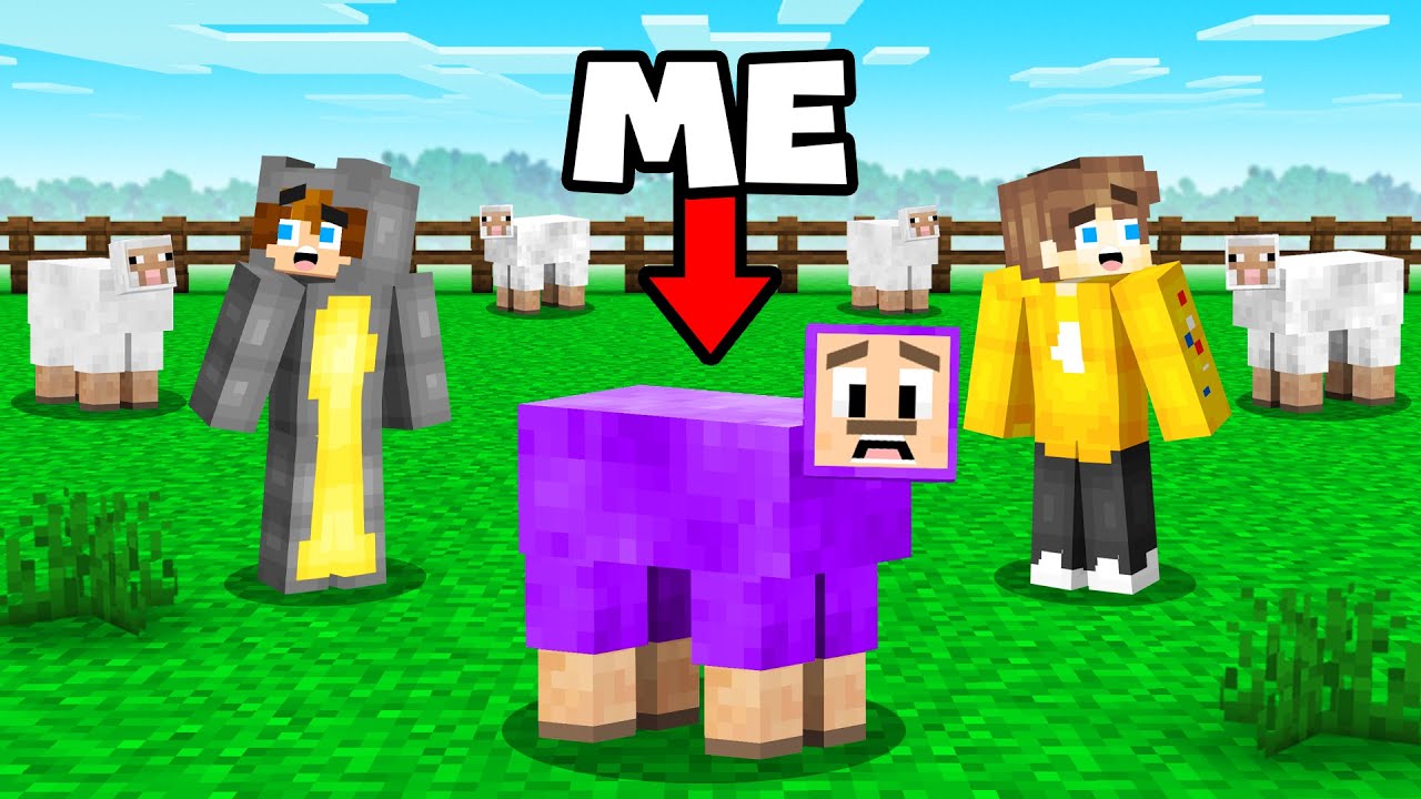 Trolling My Friends as Mobs in Minecraft Hide and Seek!