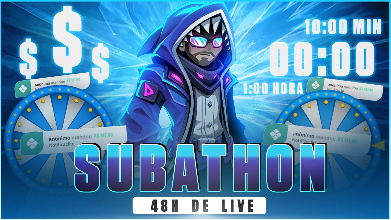 SUBATHON NO AQW: !pix aumenta o cronometro (R$ 1,00 = 1 minuto)