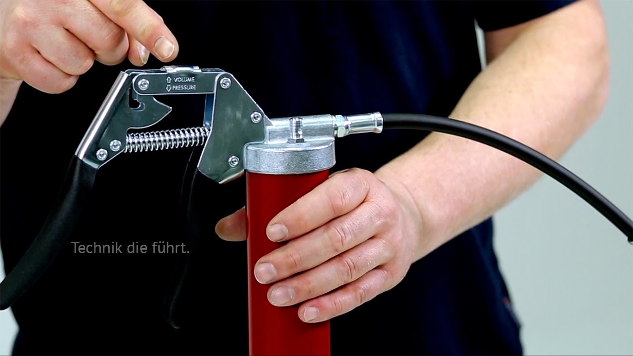 Einhandfettpresse