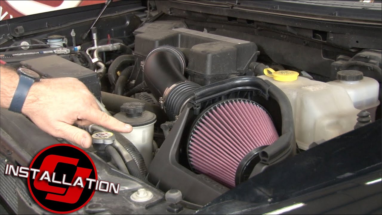F-150 Raptor Roush Cold Air Intake Kit 6.2L 2011-2014 Installation