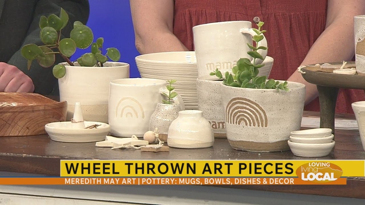 Handcrafted pottery with Meredith May
