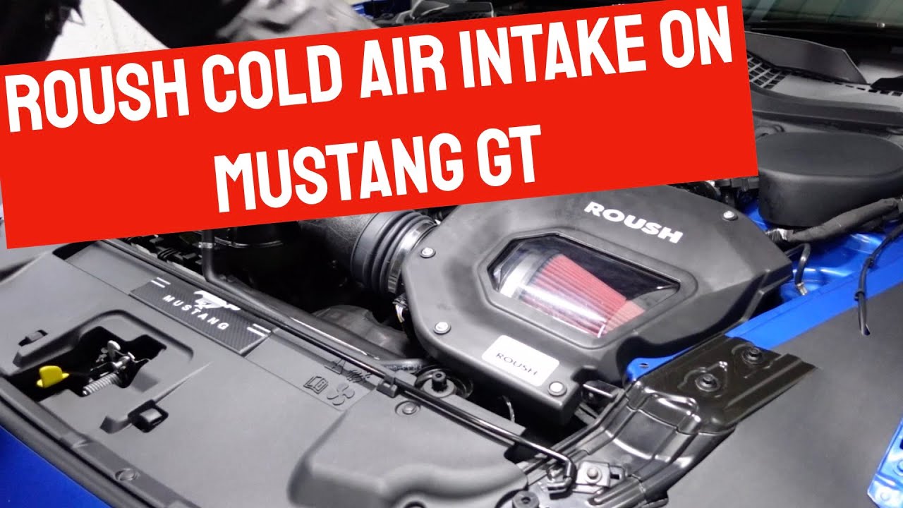 Система холодного впуска Roush на Mustang GT | Подробная установка