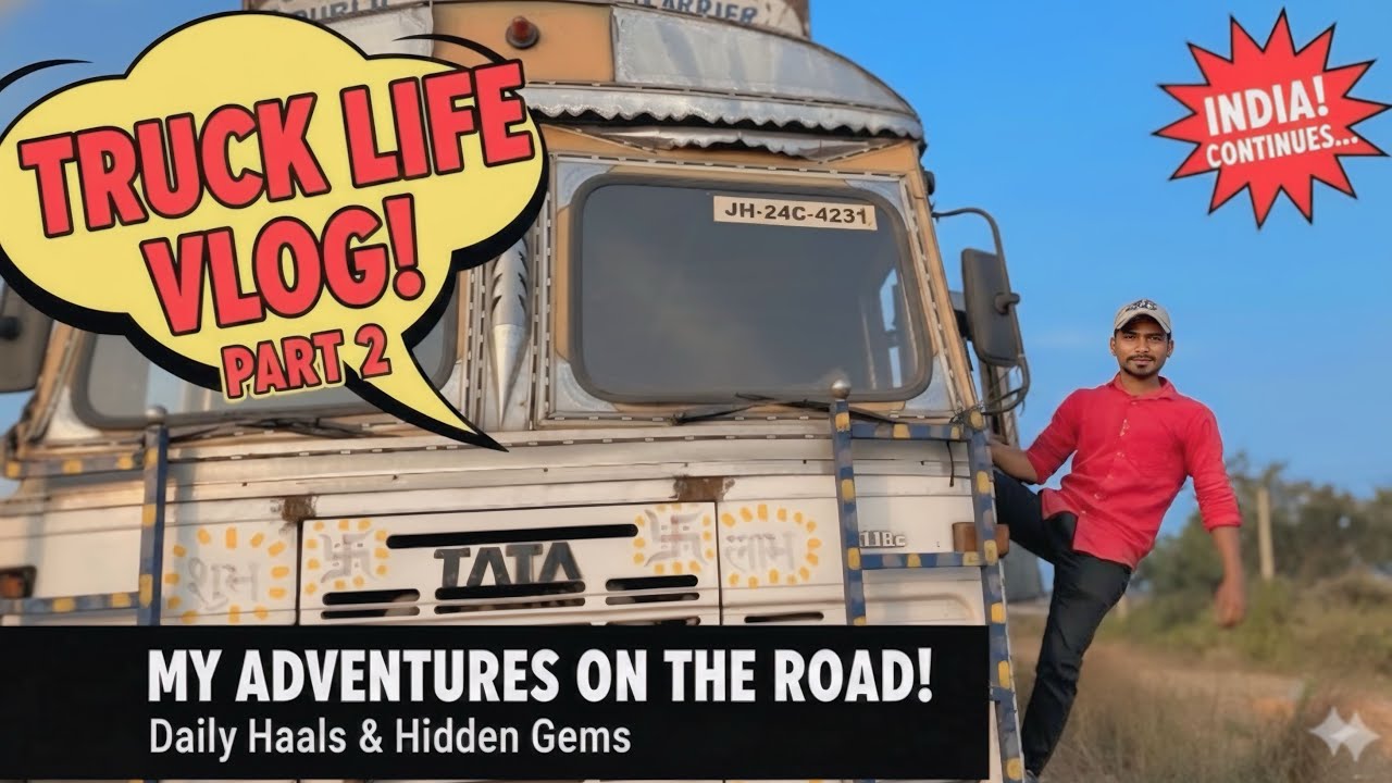 Truck Life is very struggle Life 😨😨😨