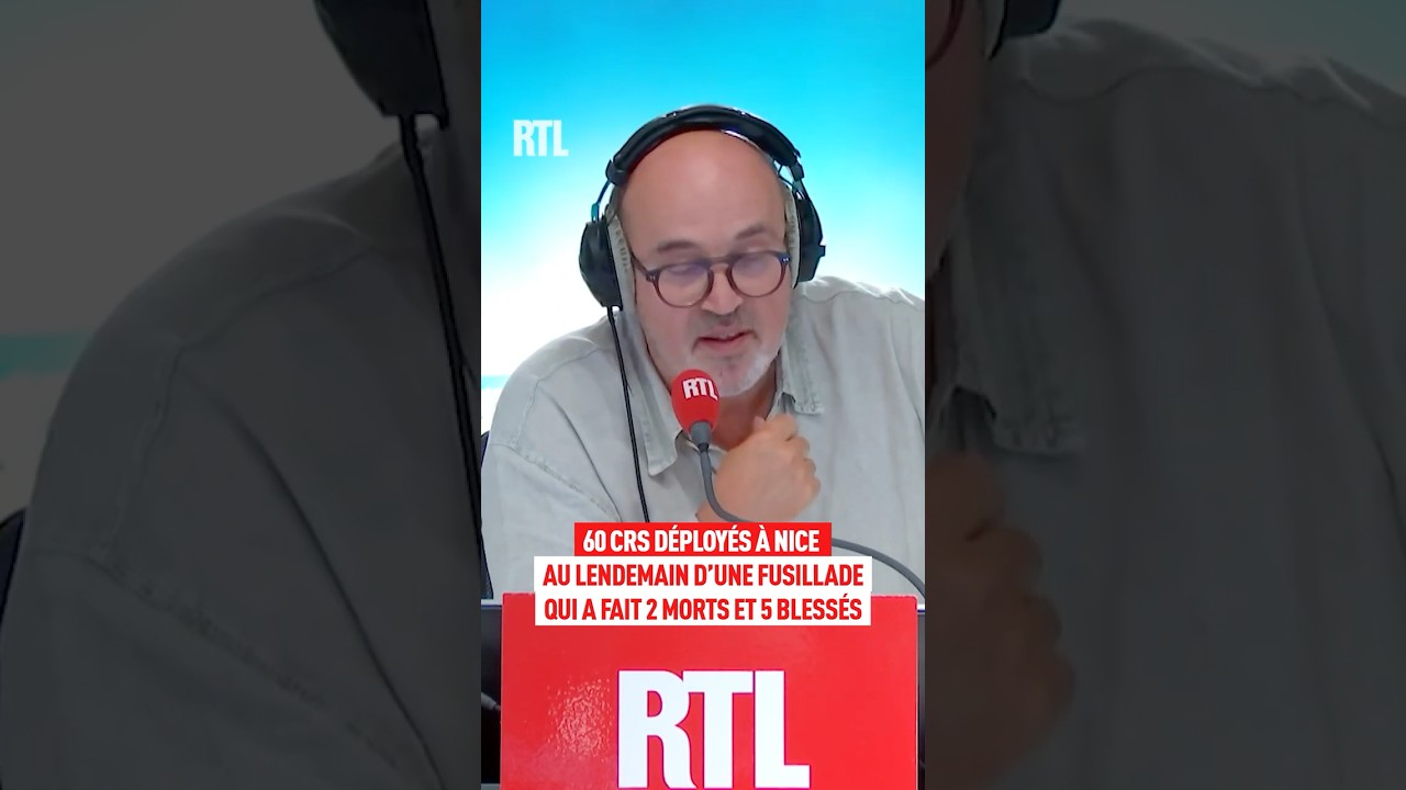 60 CRS d&eacute;ploy&eacute;s &agrave; Nice au lendemain d&rsquo;une fusillade qui a fait 2 morts, 5 bless&eacute;s