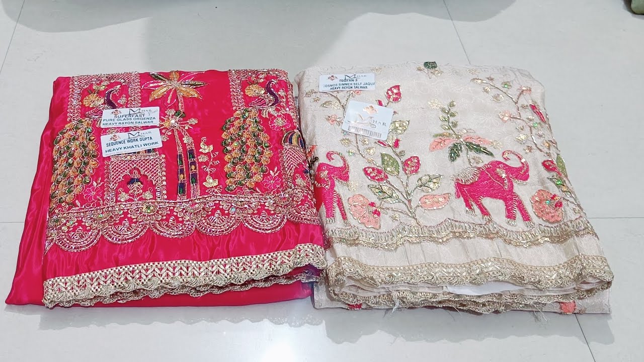 Fancy party wear suit ♥️ 9518642914