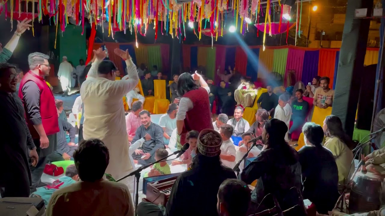 Bilal sabri live Dhamal performance at wedding event