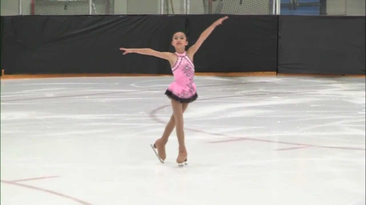 Caitlin Nguyen Juvenile Free Skate National Championship East Lansing 2012
