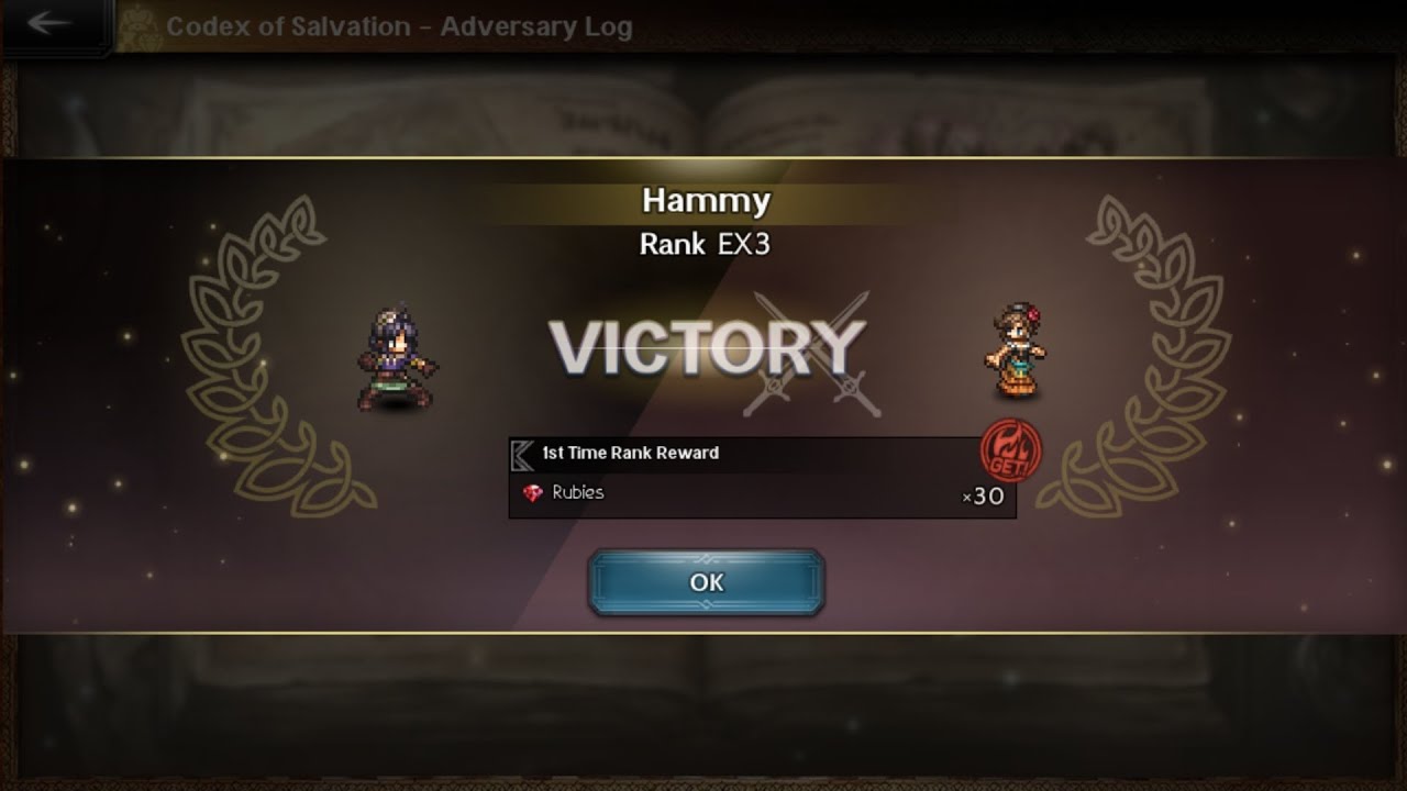 Hammy Ex 3 in 7 turns [Octopath Traveler: COTC (SEA Version)]
