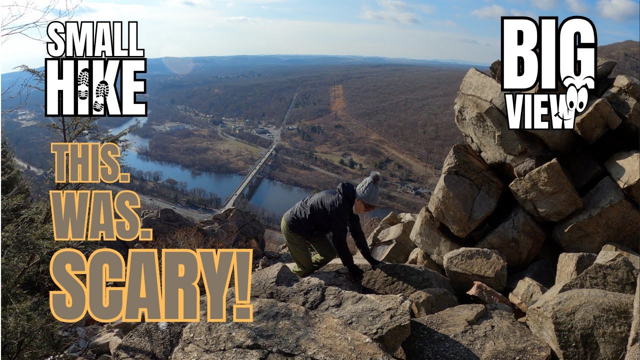 A Scary Climb High Above Lehigh Gap on the Appalachian Trail