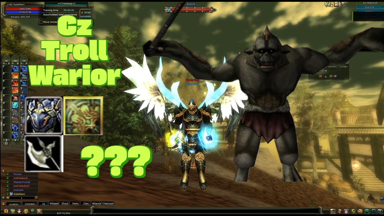 Cz Troll Warrior’a Sessiz Güncelleme! | Yeni Droplarla 2 Saat Farm