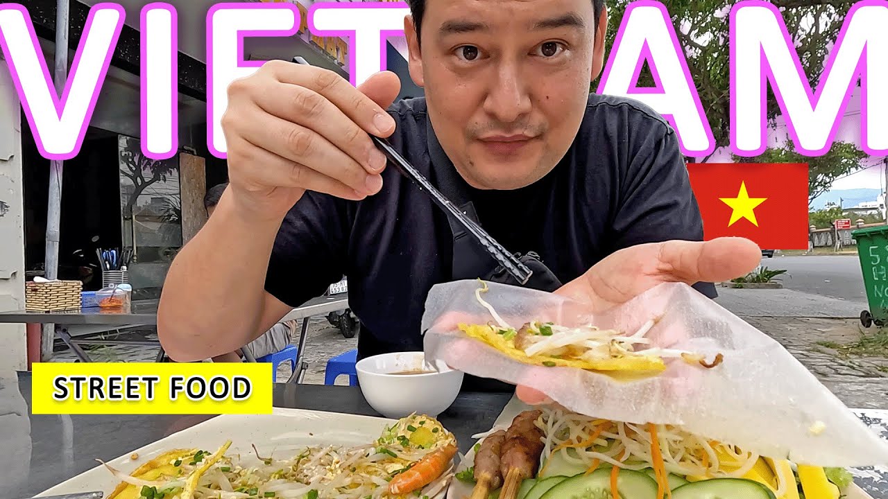 Vietnamese STREET FOOD FEAST - Banh Xeo + Bun Thit Nuong