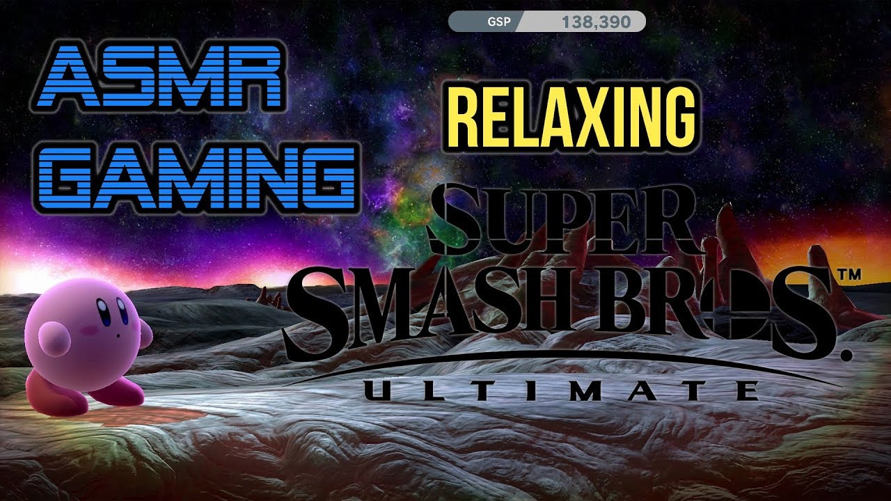 ASMR Gaming | Relaxing Super Smash Bros. Ultimate Nintendo Switch ★Controller Sounds + Whispering☆