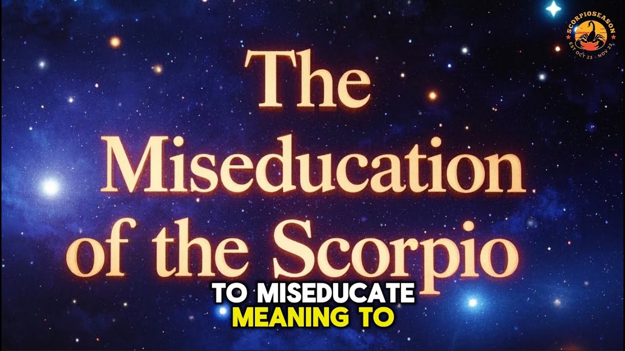 The Miseducation of the Scorpio | Breaking Down the Most Misunderstood Sign