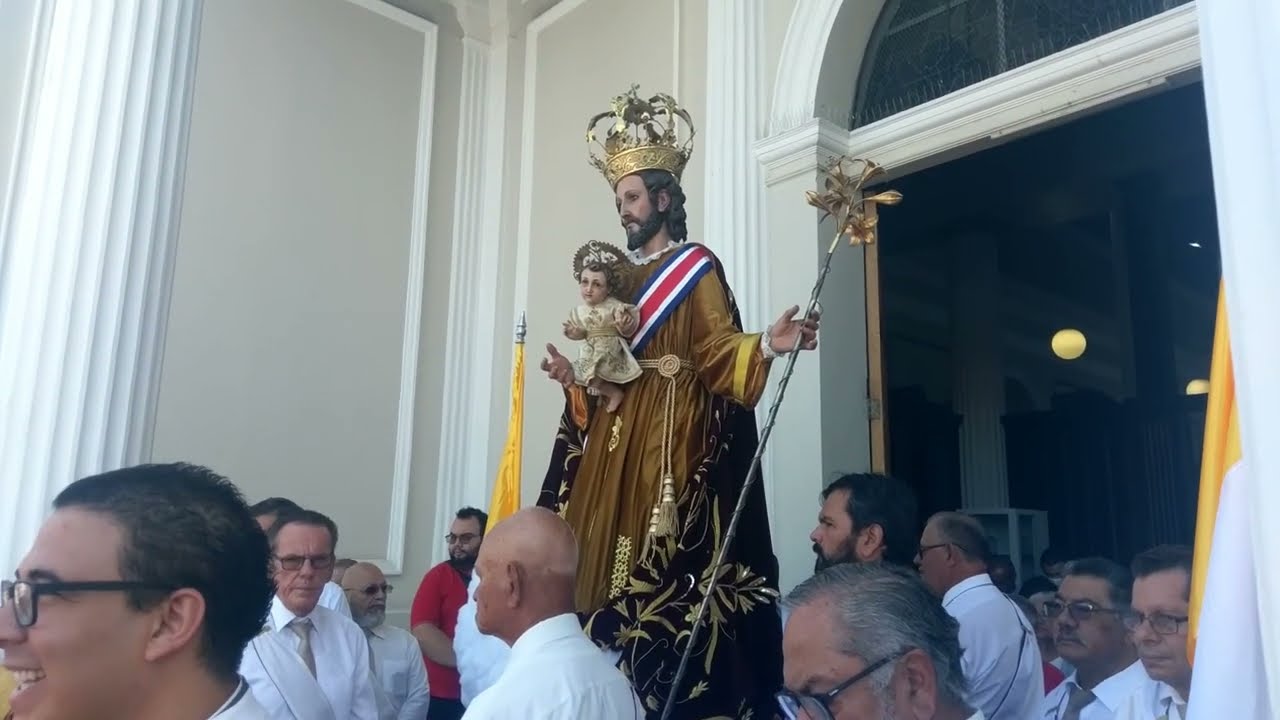 Procesión de San José Hacia La Catedral Metropolitana San José Lunes 20 de Marzo del 2023 HD