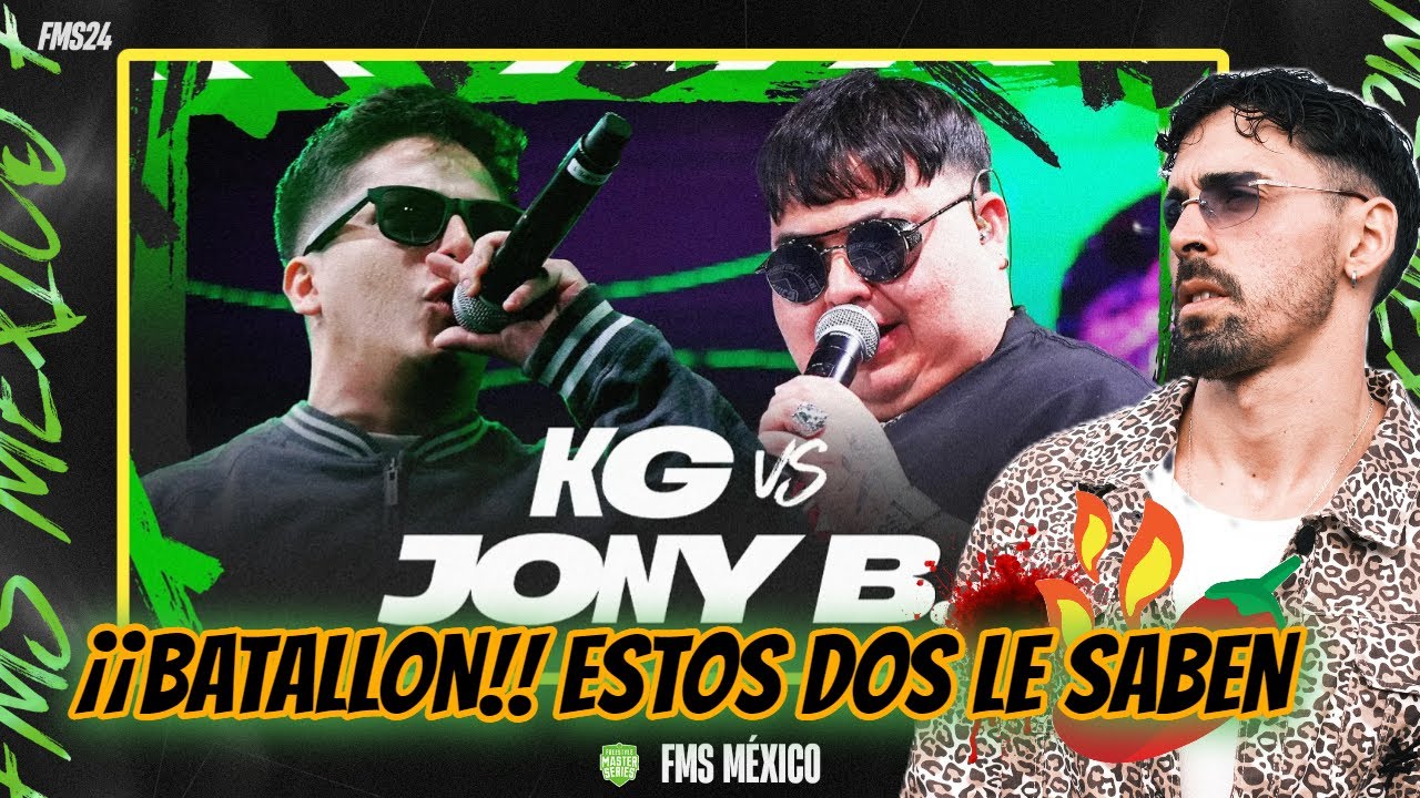 JONY BELTRAN VS KG. ¡BATALLÓN! ESTOS DOS LE SABEN AL GAME. VOTACION REACCION FMS MEXICO