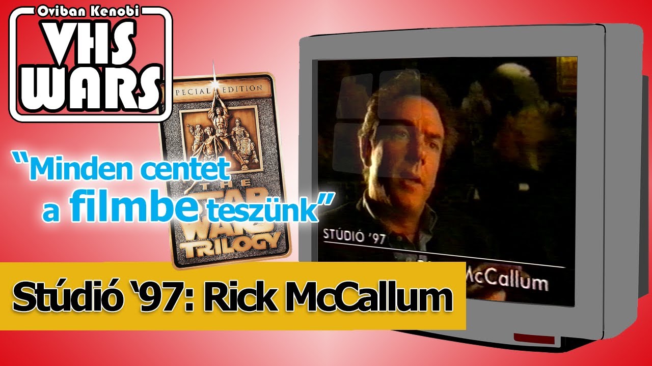Stúdió '97: Rick McCallum producer beszél a tervezett új trilógiáról (MTV1, 1997)