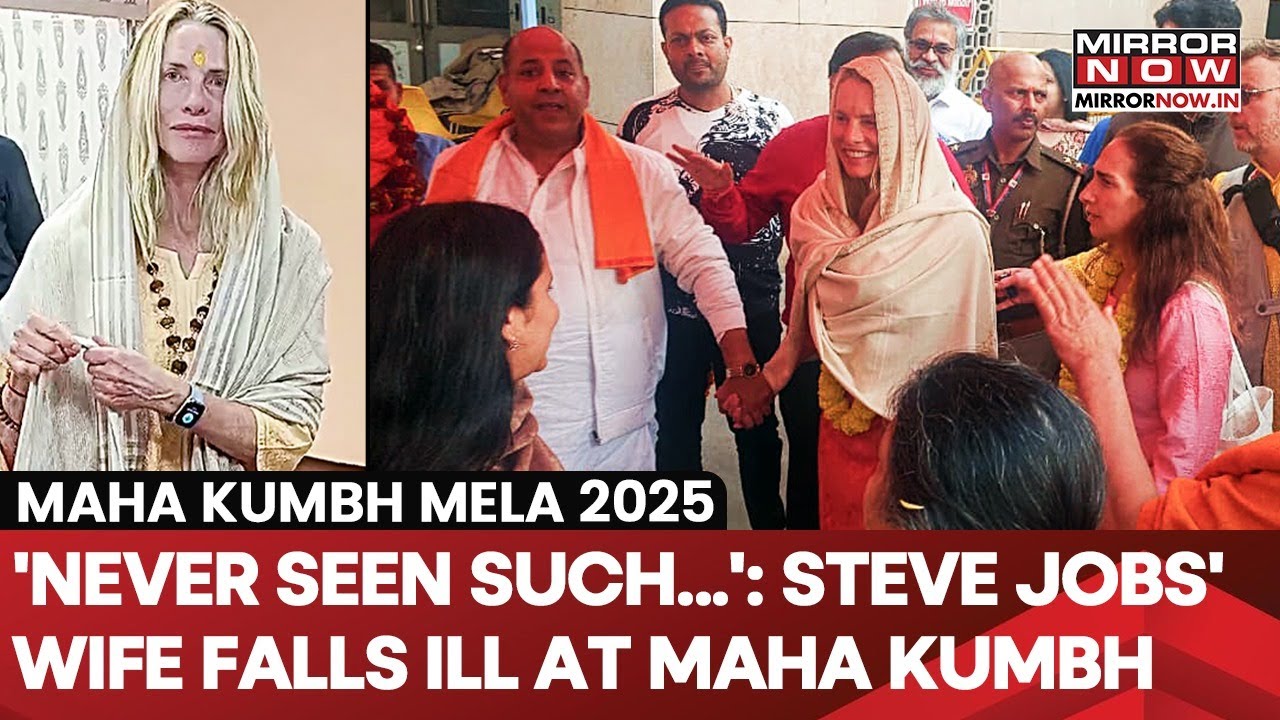 Steve Jobs' Wife Falls Sick, Contracts Allergy At Maha Kumbh Mela | Will She Skip Holy Dip?