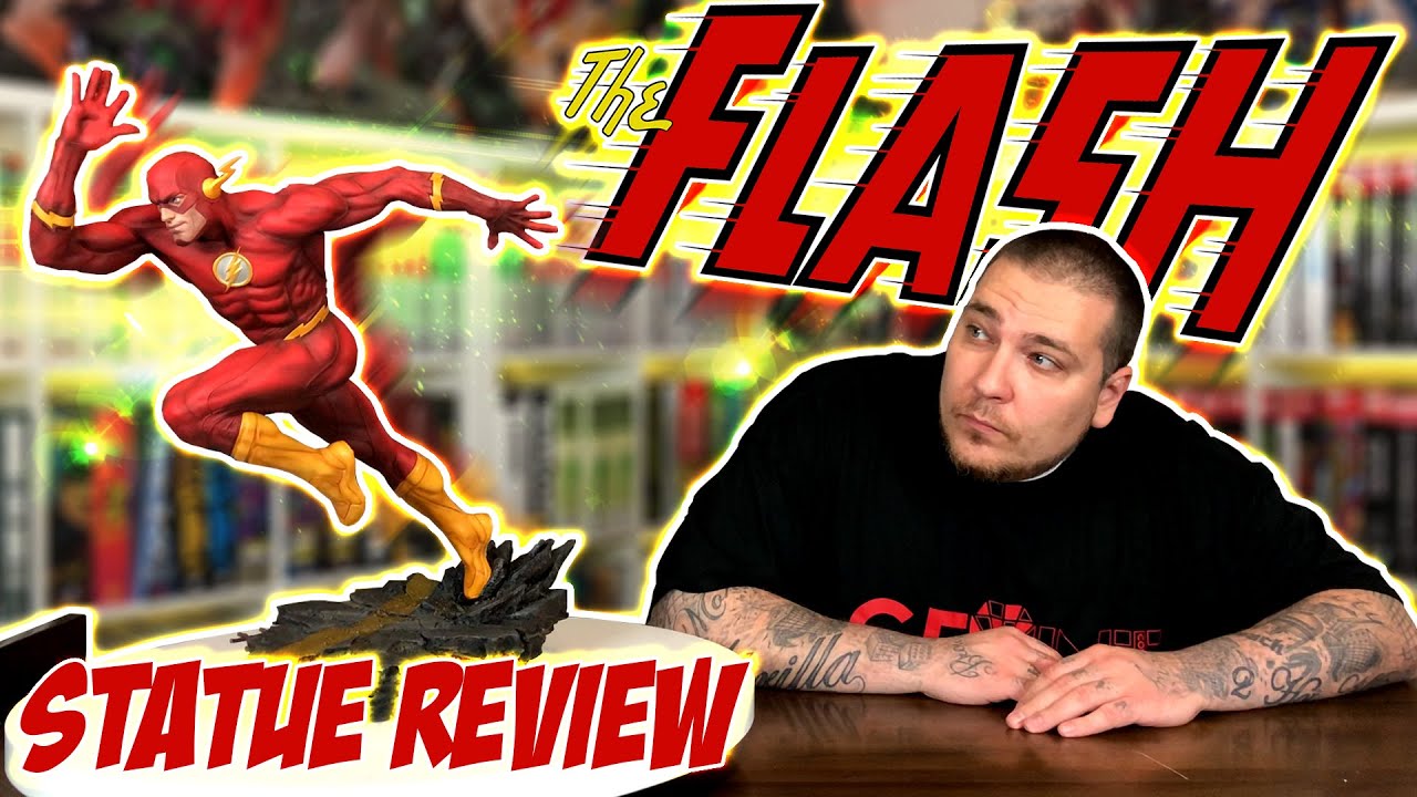 THE FLASH Premium Format Statue Unboxing & Review by SIDESHOW COLLECTIBLES