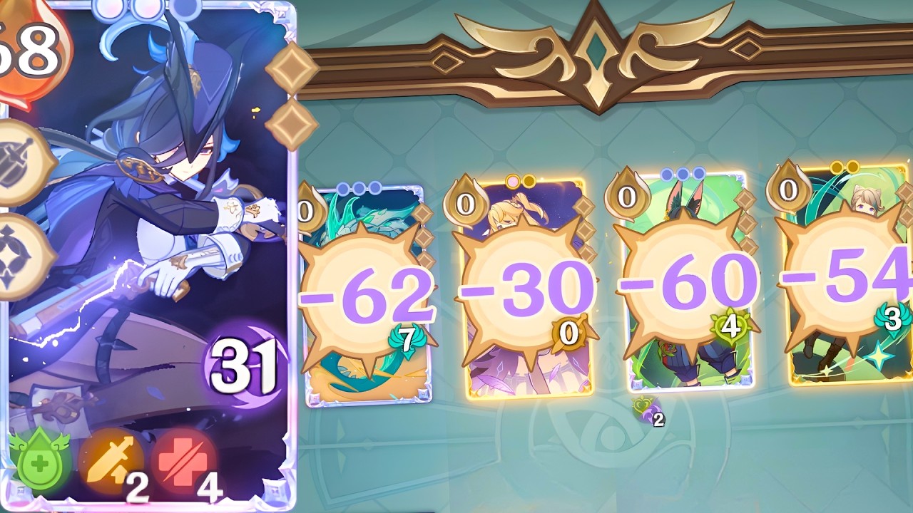 CLORINDE IS TOO OVERPOWERED! 💀 | Genshin TCG