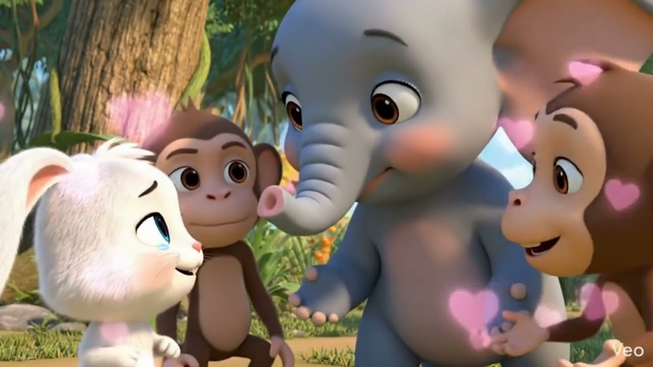 Lulu Learns to Say Sorry 🐘💙 | Baby Cartoon Moral StoryUntitled design