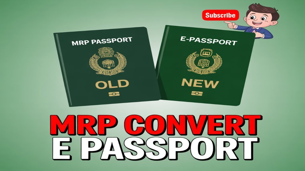 Normal passport convert to e passport 2025 pakistan 