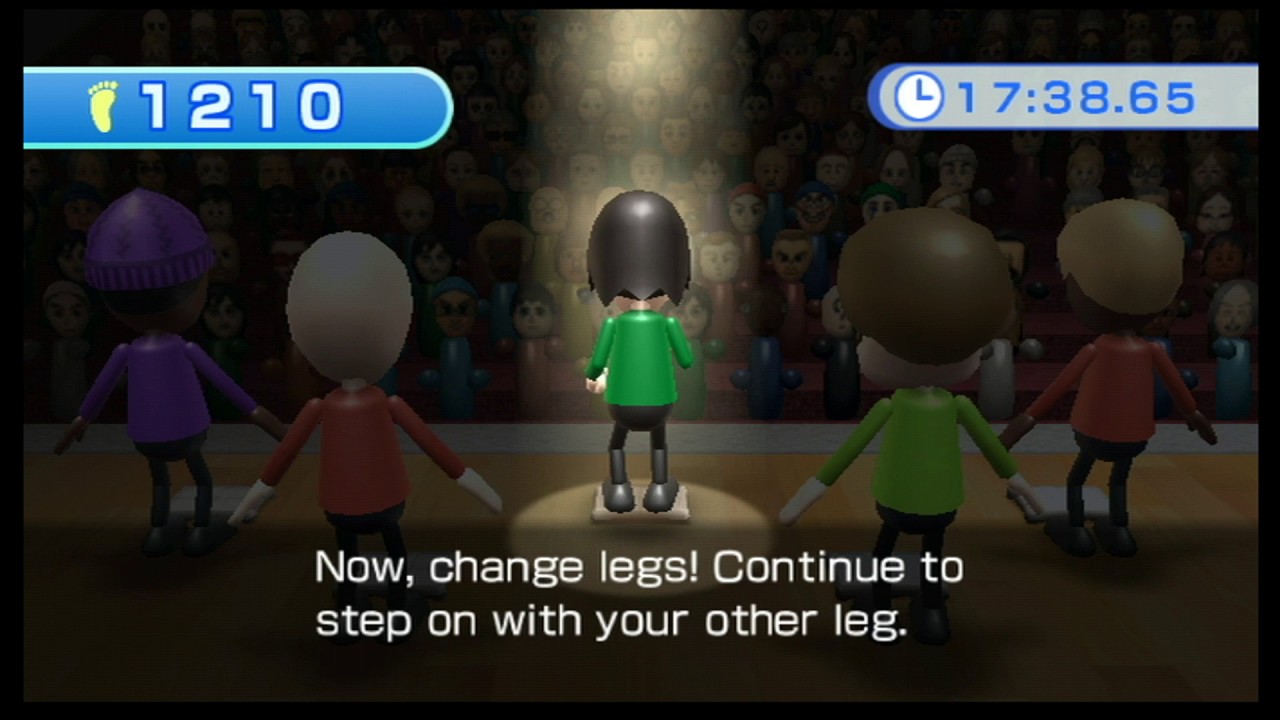 Wii Fit - Aerobics - Free Step (Duration 30 min.)