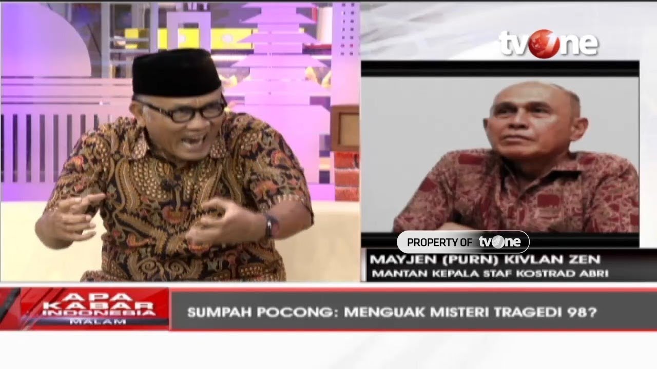 PANAS!! Debat Dua Jendral Soal Misteri Tragedi 98 || Apa Kabar Indonesia Malam (27/2/2019)