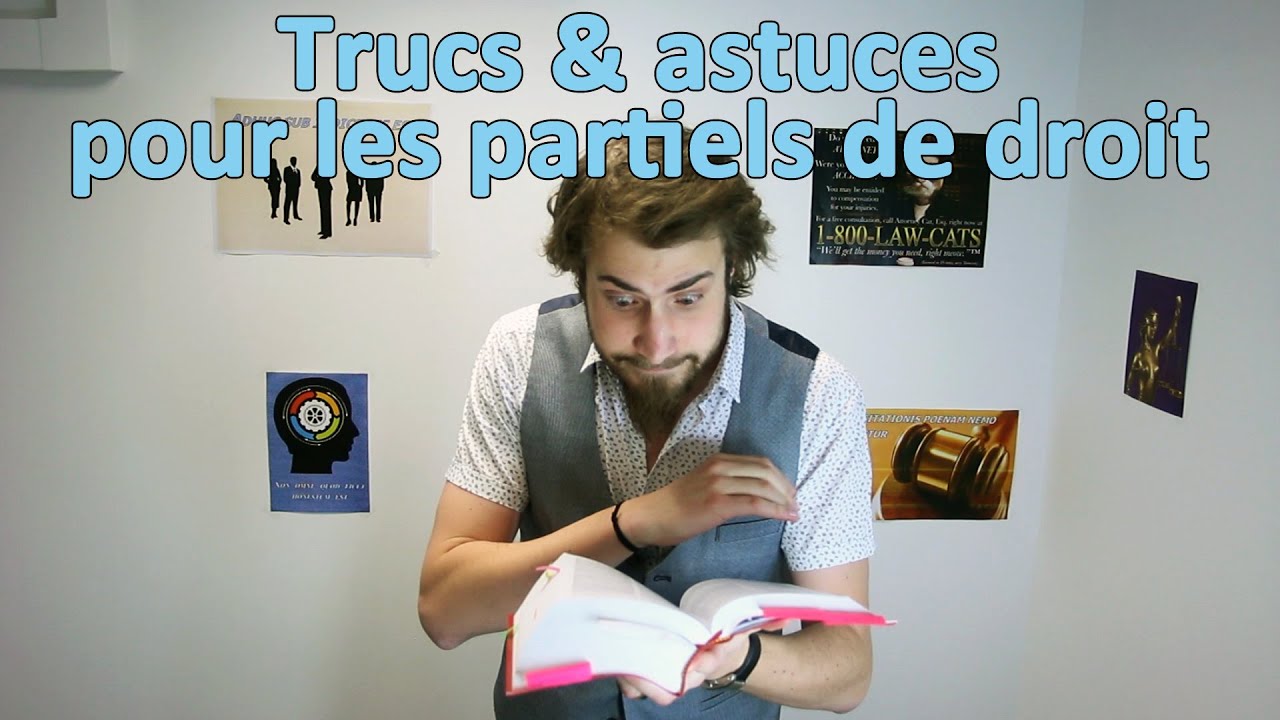 Conseils et astuces pour réussir ses examens de droit (Thème #4)