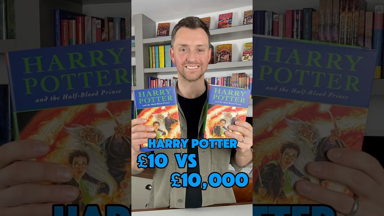 &pound;10 vs &pound;10,000! Harry Potter and the Half Blood Prince First Editions