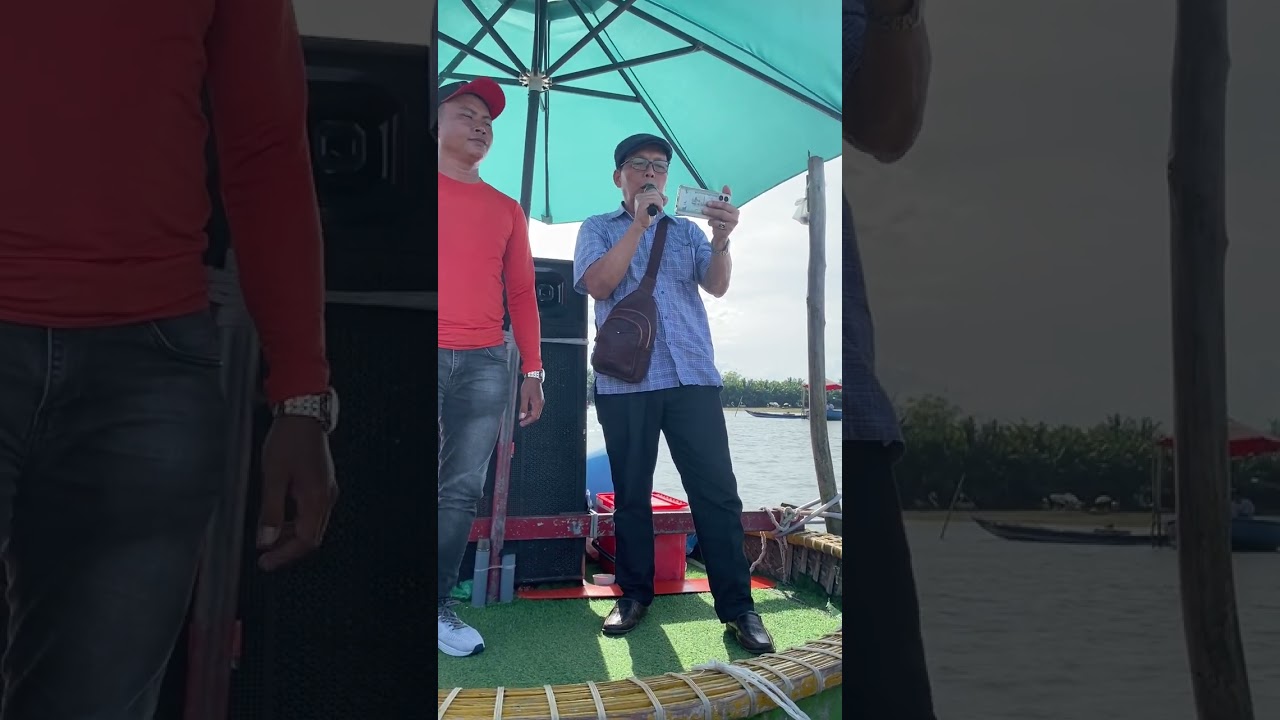 Hát trên thuyền thúng Hội An!!!