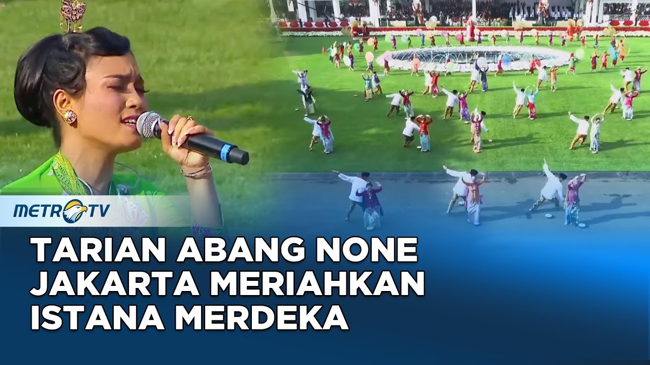 Penampilan Tarian Abang None Jakarta Untuk Nusantara Bersama Maria Calista