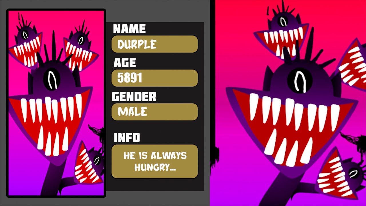 Incredibox Sprunki PHASE 119 (GALLERY) ALL Characters Description NEW MOD