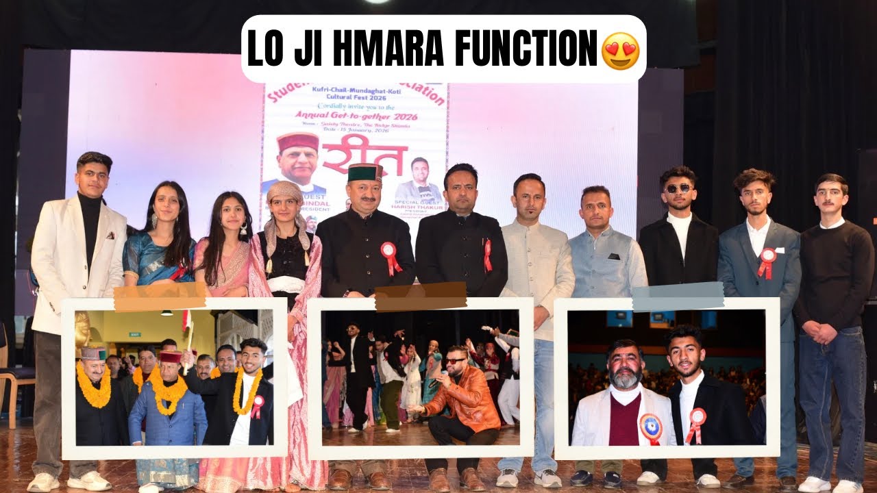 Lo ji kufri-Chail-Mundaghat-Koti association ka get-together😍