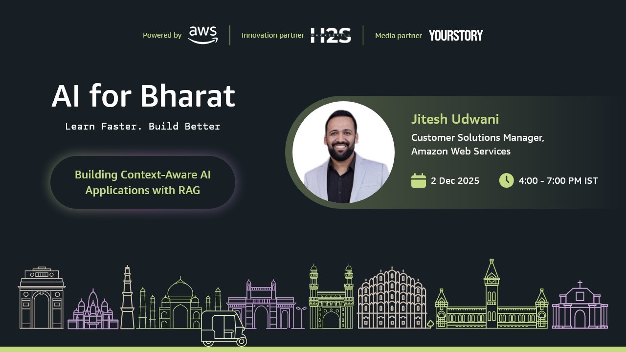 Workshop 2 - Building Context-Aware AI Applications with RAG | AI for Bharat