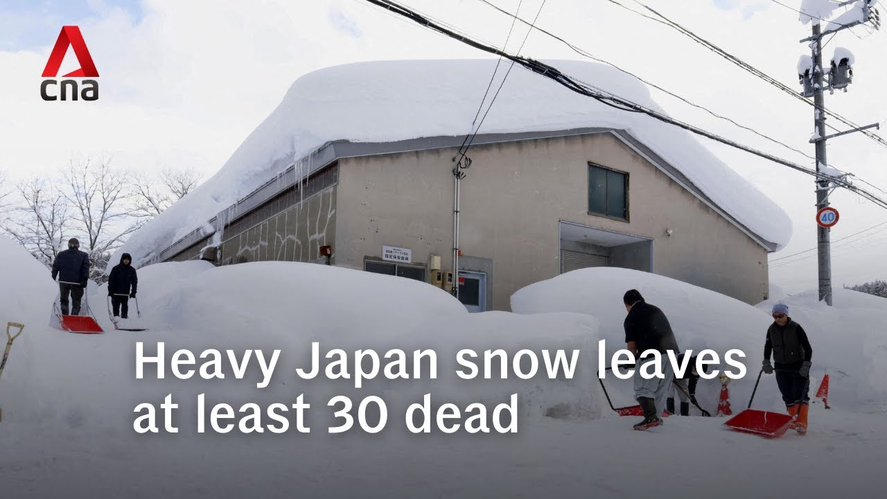 Record-breaking snowfall causes devastation in Japan, leaving dozens dead and injured