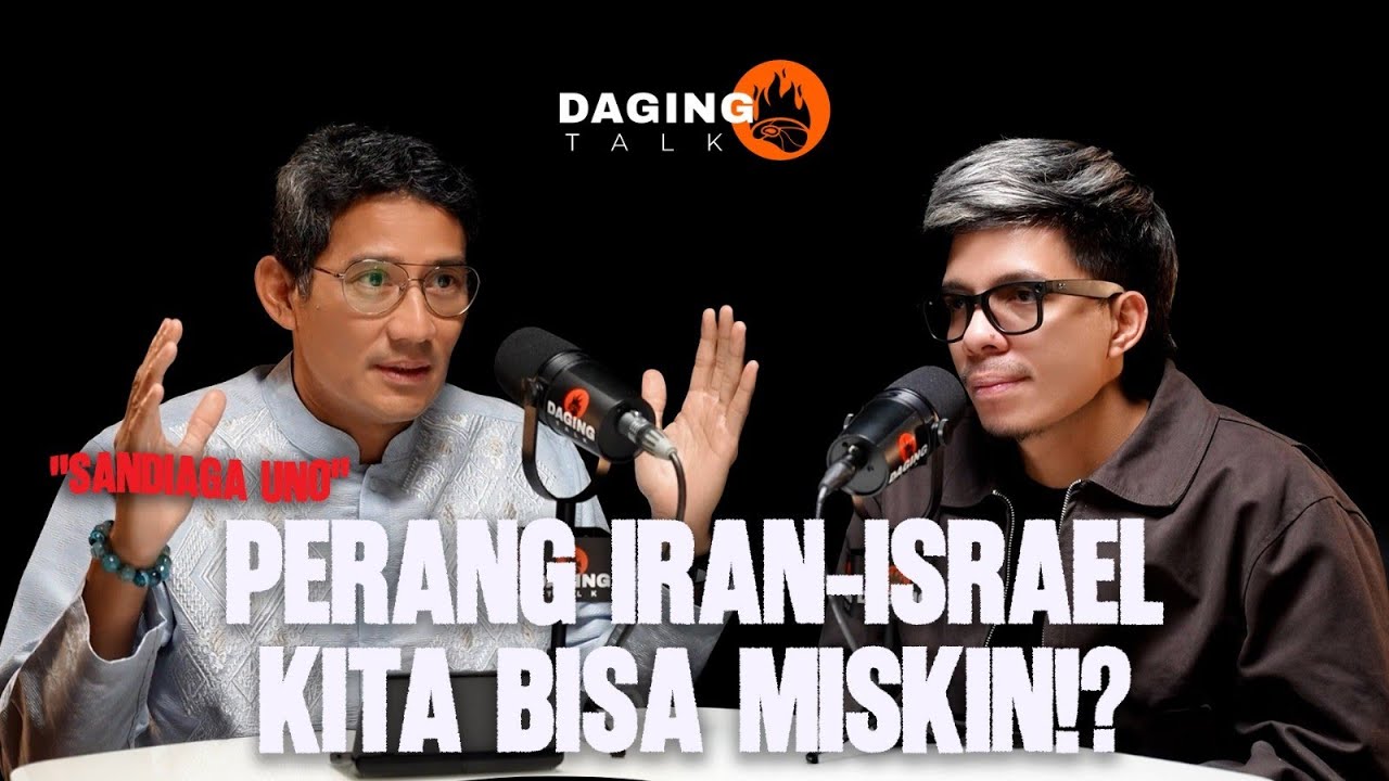 Perang Iran&ndash;Israel Bisa Bikin Kita Miskin? Sandiaga Uno Buka Dampaknya
