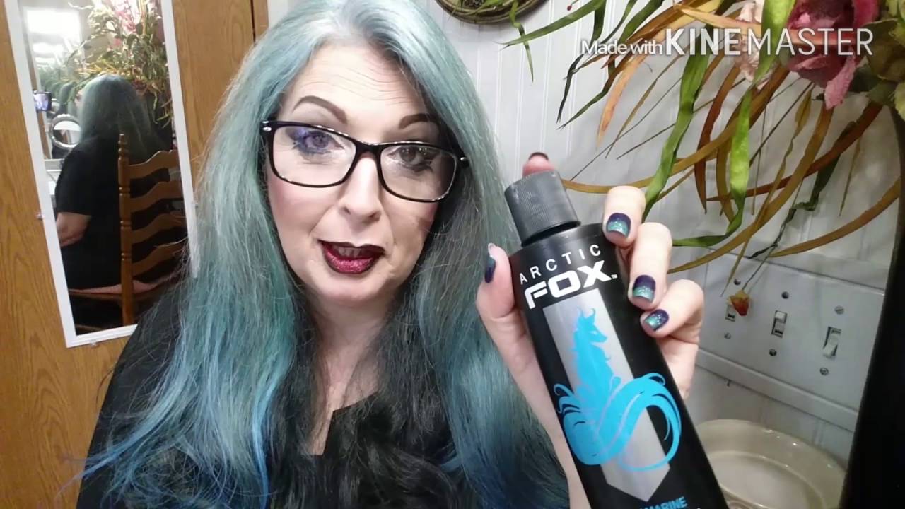 #ArticFox #HairColor #Review, Poseidon & Aquamarine