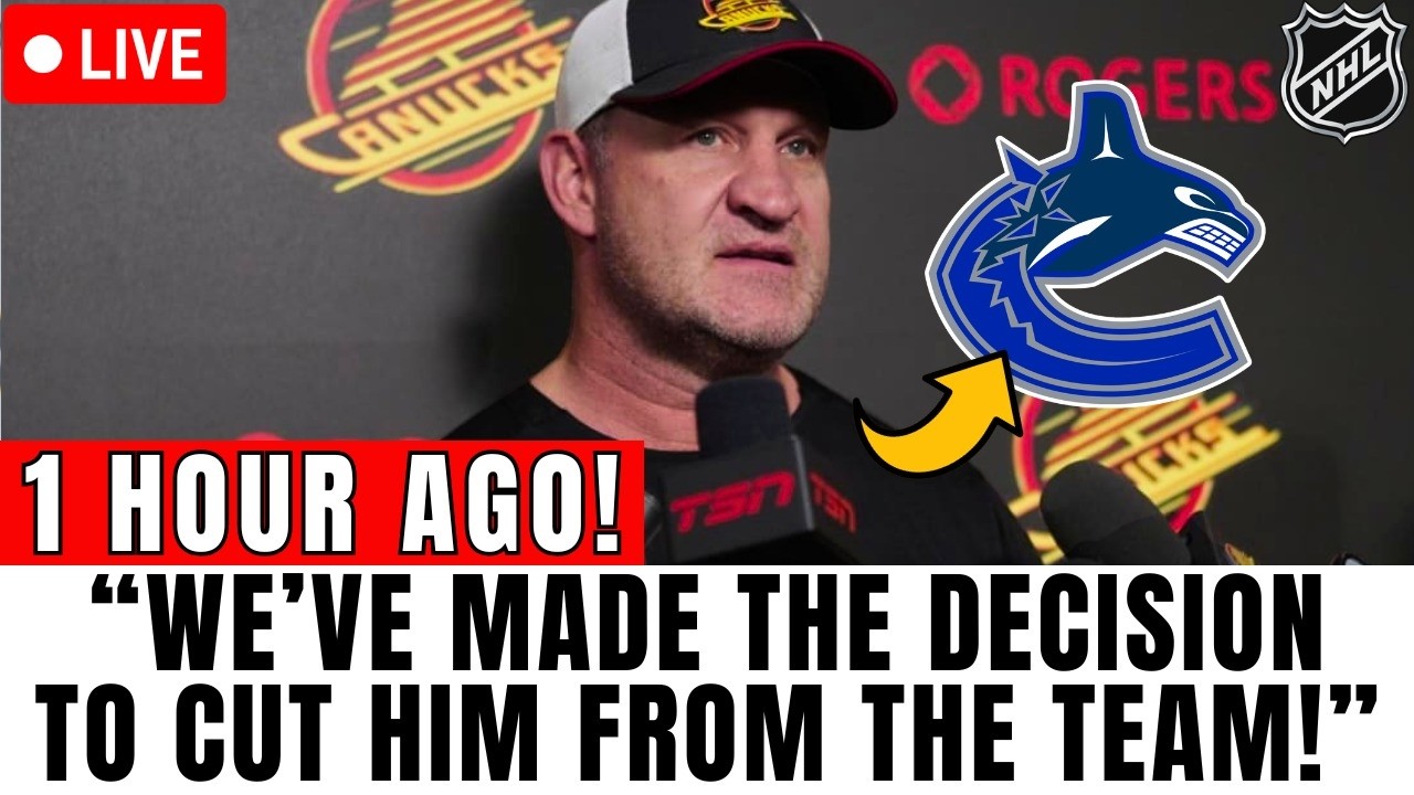 🚨 OMG! URGENT! CANUCKS JUST ANNOUNCED UNEXPECTED DEPARTURE! FANS ARE SHOCKED! CANUCKS NEWS