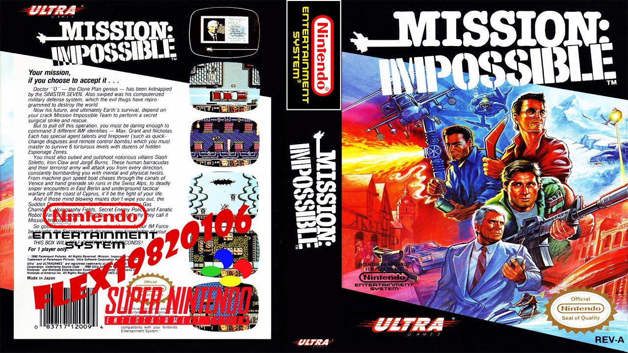 NES: Mission Impossible (rus) longplay [261]