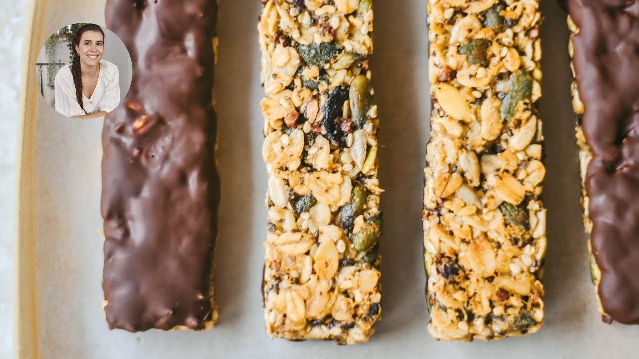 BARRITAS ENERGÉTICAS de semillas - Seed Cycling - Receta fácil y rápida - AMANDA The Green Fuel