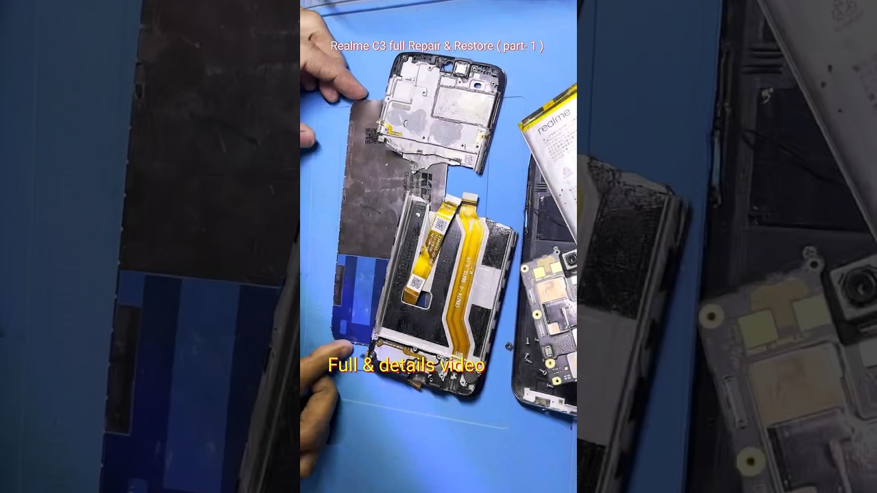 Realme C3 full Repair & Restore ( Part-1 )