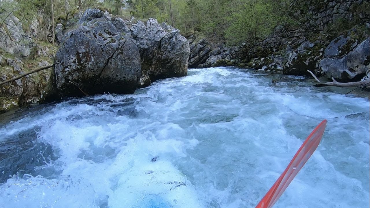 Kajak Höllental bei 5m3 Wasserstand