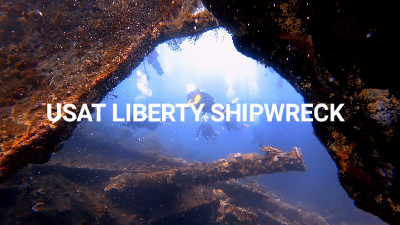 USAT LIBERTY SHIPWRECK | TULAMBEN, BALI | UNDERWATER | B&.wtf