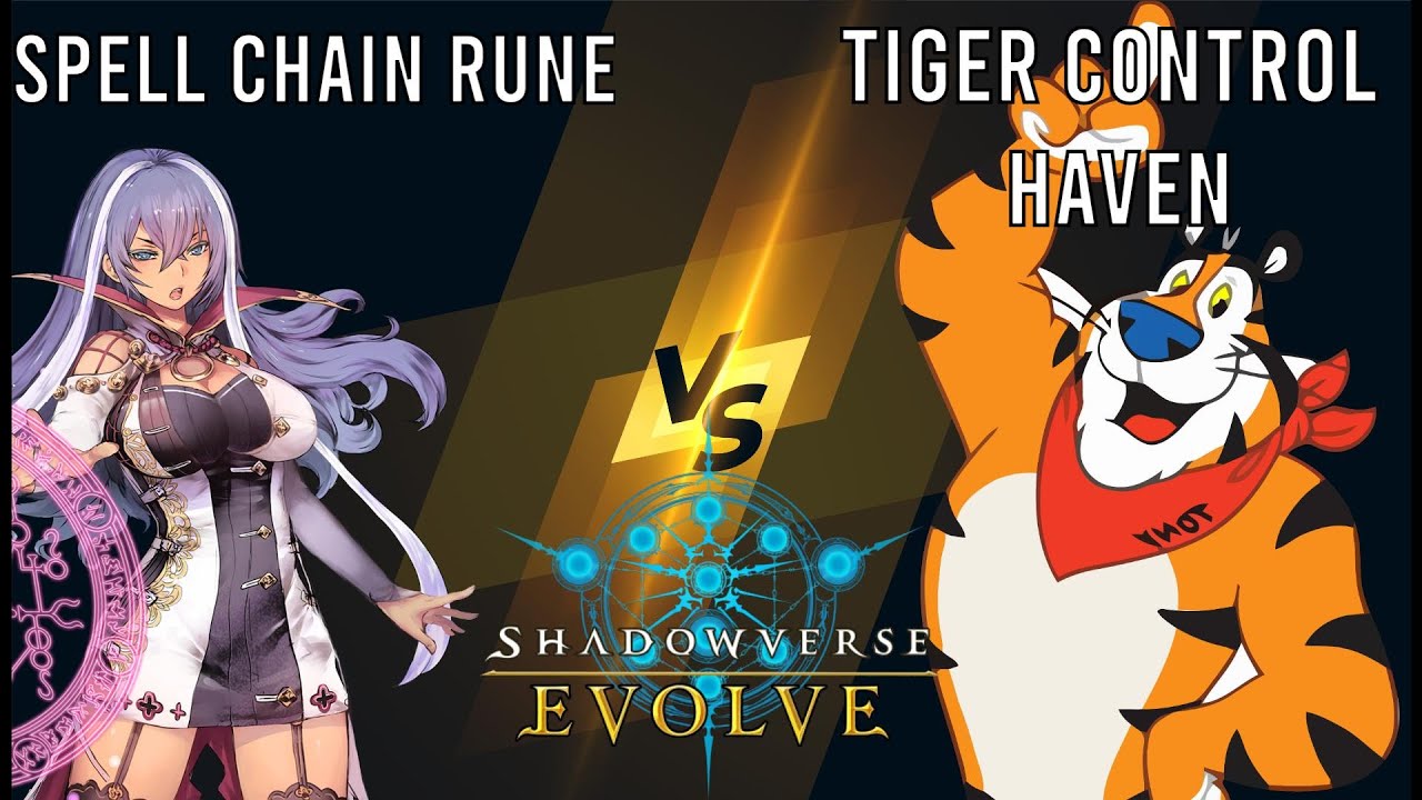 Spell Chain Runecraft vs Tiger Turbo Havencraft Shadowverse Evolve Casual Match