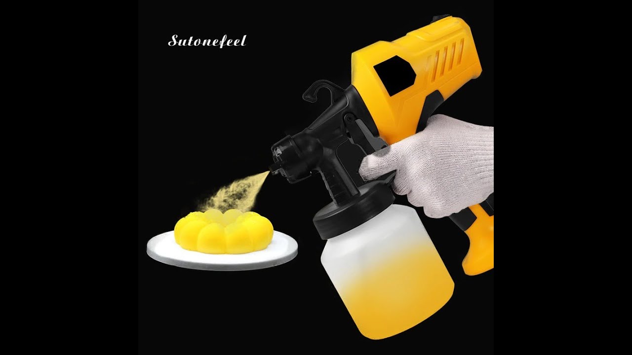 Plug Spray Gun for Cake Mousse Portable Electric Nozzles Easy Spraying Chocolate Gun Kitchen Baking