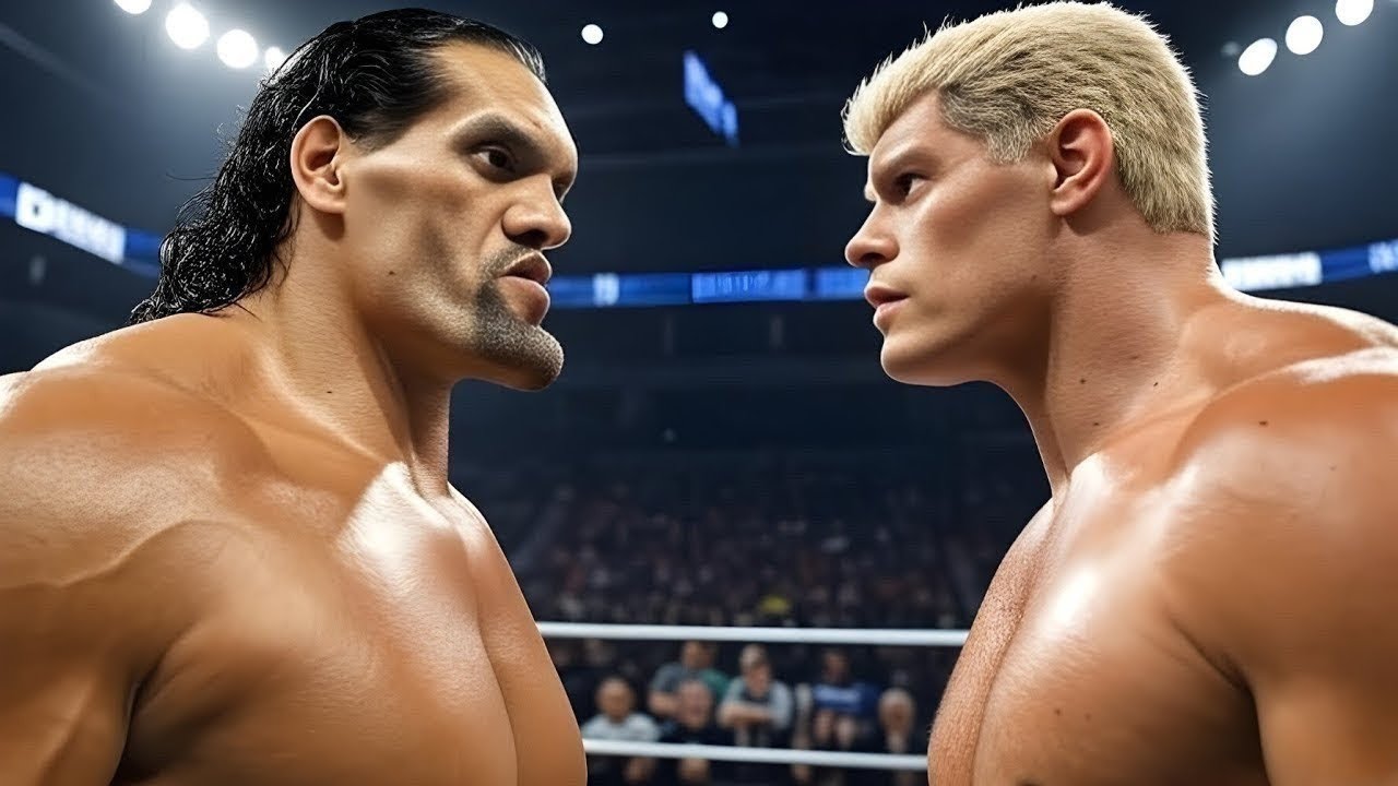 WWE 2k26 Полный матч - Великий Хали против Коди Роудса: SmackDown Live Полный матч